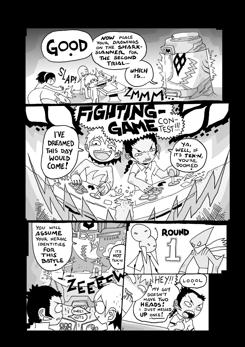 Illustration for article titled Sharknife 2: Double Z Might Have the Best Superhero Origin Ever